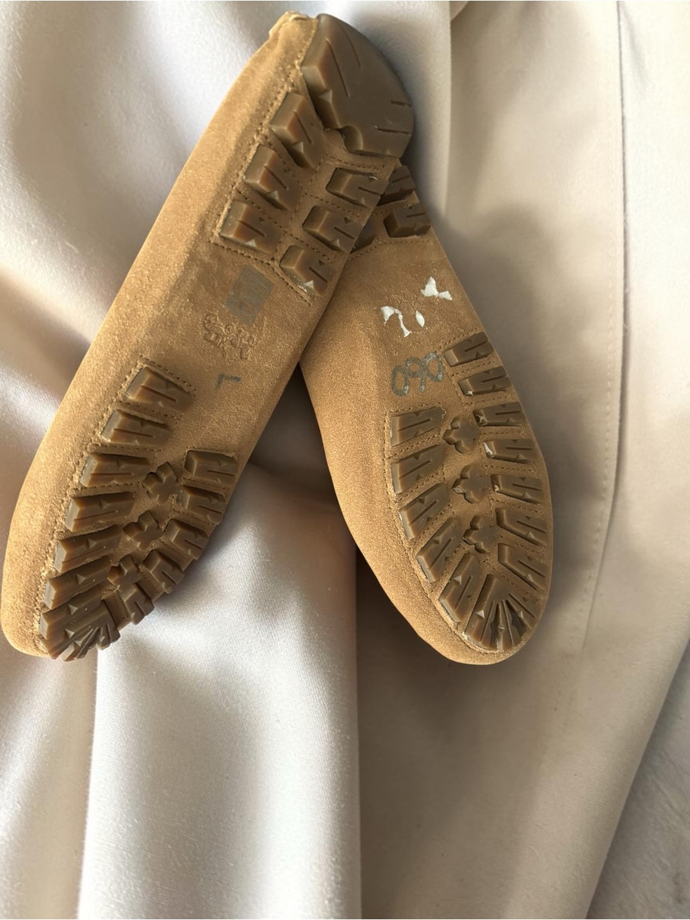 ~Reserved~Stacy B~Coach Suede Driving Loafers Slip-On Driver Shoes Women’s - Picture 3 of 3